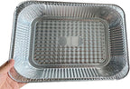 Mistari Foil Pans Half Size 9x13 Extra Heavy Duty Aluminum Pans Disposable Food Containers Great for Baking, Cooking, Heating, Storing, Prepping Food Silver (9x13-20 Pack No Lids)