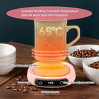 Coffee Mug Warmer for Desk,Multi-Purpose Cup Warmer for All Bottles&Cups,Fast Heating Mug Warmer for Tea &Coffee with 3 Temp Settings,Portable Bottle Warmer for Breastmilk,8 Hours Auto Shut Off,Green