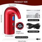 3-in-1 Electric Wine Aerator, Decanter & Dispenser Set – USB Rechargeable Automatic Wine Pourer, Ideal Gift for Wine Lovers