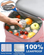 Cooler Backpack for Men Women Insulated Waterproof Backpack Cooler Leak Proof Cooler Bag Lightweight Lunch Backpack for Camping Beach Travel Picnic