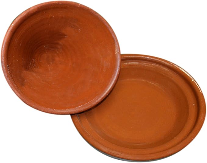 Moroccan Lead Free Cooking Tagine Glazed X-Large 13 Inches in Diameter Authentic Food
