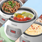 Yogurt Maker, Electric Yogurt Maker Machine with Transparent Lid, White/Green Cheese Maker for Home/Restaurant/Party
