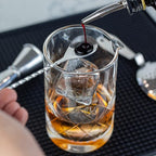 Bar Spoon: 12.5” Stainless Steel Cocktail Mixing Spoon, Long Handle Spiral Design with Weighted Teardrop End (Set of 2)