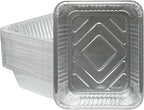 Aluminum Foil Pan, 9×13 Half Size Pans, Disposable Foil Pans for Roasting, Catering,Picnic or Holiday needs (30 Pack)