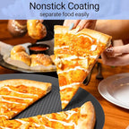 Beasea Pizza Pan 14 Inch, Perforated Pizza Pans with Holes, Heavy Duty Aluminum Alloy Round Pizza Crisper Pan Pizza Baking Tray Bakeware for Home Restaurant Kitchen