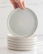 Stoneware dinnerware set 4 persons 16 pcs - Mediterranean dinnerware set, dishwasher, microwave and scratch resistant - bowl and plate set - dinnerware Pure Living Light Beige…