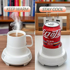 Coffee Warmer, Cup Cooler and Warmer for Desktop, Smart Beverage and Drink Cooling 2 -in-1