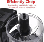 Liebe&Lecker 2 In 1 Mini Food Processor, 1.5 Cup Mini Chopper and Citrus Juicer for Cutting Vegetable, Meat and Squeezing Orange Juice