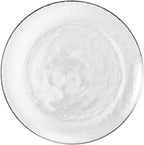 Fortessa Los Cabos Glass Dinnerware Collection, Dinner Plate (Set of 4), 10.5 Inch, Clear