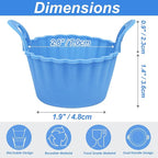 Koluti Nonstick Silicone Muffin Baking Cups Pack of 12, Reusable Cupcake Molds with Double Handle, BPA Free, Mini Round Air Fryer Cupcakes Liner, 3 Colors