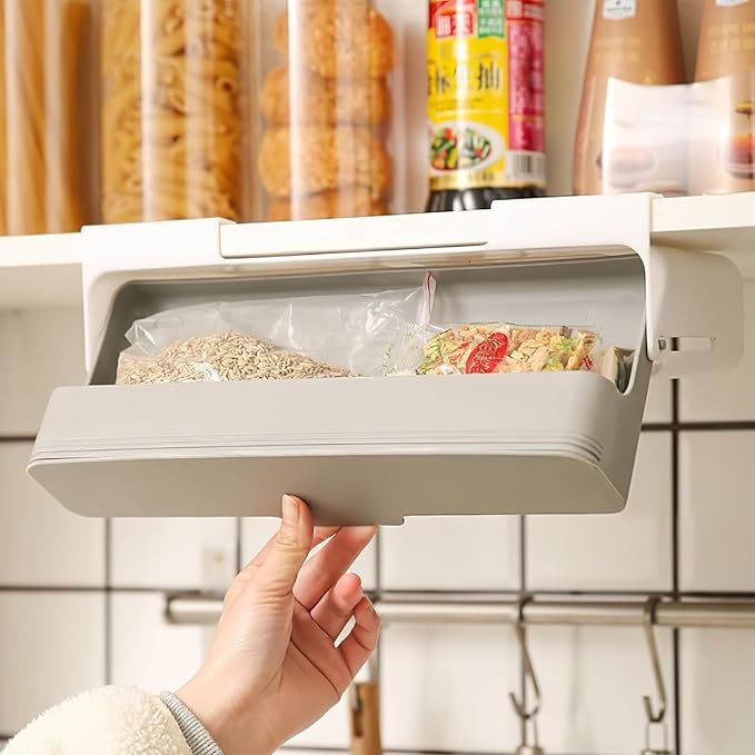 Seasoning Rack with 6 Seasoning Cans, Seasoning Storage Rack Pull-out Seasoning Rack with Seasoning Cans Kitchen Storage Rack Spice Rack Without Drilling (32 X 9.5 X 13.5 CM)