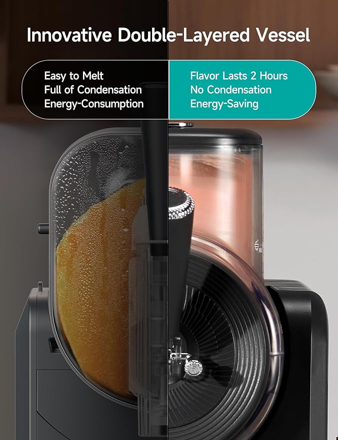 HiCOZY F3 Slushie Machine & Soft Serve Ice Cream Machine, No Ice Needed, Self-Cleaning, 5 Presets for Soft Serve, Frozen Drink, Milk Shake, Margaritas, Frappés and More