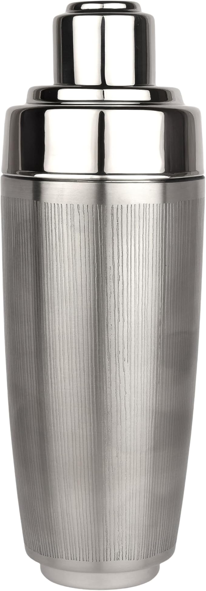 Silver Stainless Steel Cocktail Shaker and Bar Equipment | Silver Cocktail Shaker 25 Ounce Capacity