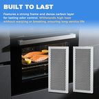 2-Pack ME19R7041FS Microwave Oven Charcoal Filter Replacement Compatible with Samsung ME19R7041FS/AA, ME19R7041FT/AA, ME19R7041FB/AA, Durable Microwave Filter Replacement