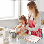 3pcs Pizza Tool Set, Include Pizza Docker, Pizza Dough Roller and Silicone Baking Mat, Dough Docker, Non Slip Baking Mat, Wooden Rolling Pin for Pizza, Cookie, Pie, Pastry, Bread