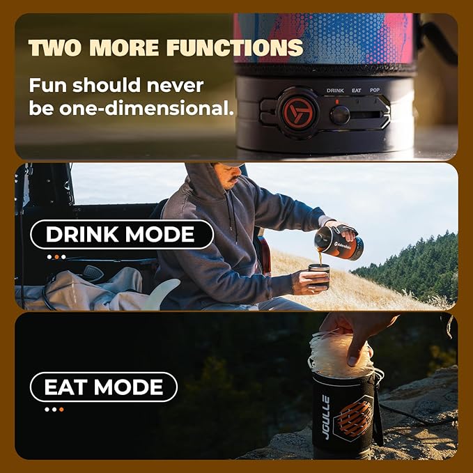 Portable Popcorn Maker, 2-in-1 Design Electric Popcorn Popper, Easy to Use & Clean, Perfect for Movie Night, Snack Time, Party & Travel Essentials, 120V 500W