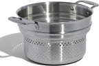 Made In Cookware - Stainless Steel Pasta Insert - Premium Stainless Steel - Professional Cookware - Crafted in Thailand - Fits 6 and 8 QT Stock Pots
