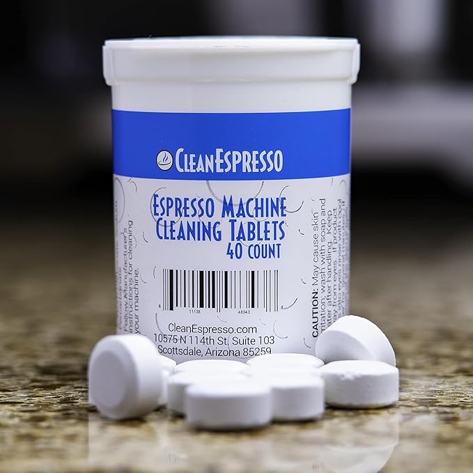 CleanEspresso - Breville Compatible 2 Gram Cleaning Tablets for Espresso Machines - 40 Cleaning Tablets for Breville Espresso Machine
