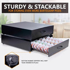 Bartesian Pod Holder – Holds 40 Bartesian Capsules – Stackable Pods Organizer Compatible with BEV by Black & Decker Cocktail Machine