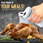 The Original Salt and Pepper Shakers set - White- Spice Dispenser with Adjustable Pour Holes - Stainless Steel & Glass - Set of 2 Bottles