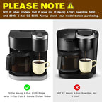 Coffee Maker 12-Cup Glass Coffee Pot Replacement Keurig K-Duo 5100 Single Serve K-Cup Pod & Carafe Coffee Maker (NOT Fit Other Keurig K-Duo Carafe Replacement)
