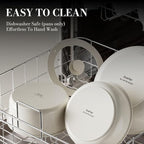 14 pcs Stainless Steel Cookware Set, Detachable Pots and Pans Set with Removable Handle, Non Toxic Space Saving RV Camping Cookware Set, Induction Cookware, Dishwasher & Oven Safe