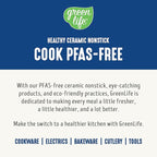 GreenLife Digital Rice Cooker, 2-Cups Uncooked/4-Cups Cooked, Removable Nonstick Ceramic PFAS-Free Pot, One-Touch Presets, Oats, Quinoa, Brown Rice, Auto Keep Warm, Fuzzy Logic Tech, 1.5 QT, Navy Blue