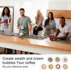 16Oz Temperature Control Smart Mug, Self Heating Coffee Mug LED Display, 180 Min Battery Life - Hot up to 149℉ Fast Wireless Charger Base Improved Design (16oz, Burgundy)