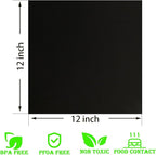 WMKGG 4 PCS Toaster Oven Liner for Ninja Flip Toaster Oven, Air Fryer Liners, Non-Stick Reusable, Airfryer Accessories 12"x12"