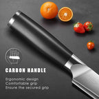Kuwata Japanese Utility Knife, 5 inch Handcrafted VG10 Stainless Steel Paring Knife, Professional Japanese Kitchen Knives with Ergonomic Handle Grip and Gift Box