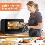 10×Steam Cooking Bags Microwave Steamer Bags Widen the Bottom Stand Upright Zipper Steam Bags for Vegetables,Potatoes and Meat (1 Pack)