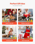 VEVOR Canning Supplies Starter Kit, 9 Pieces Stainless Steel Water Bath Canning Kit for Beginners, Canning Tools Set: Rack, Ladle, Measuring Spoon, Funnel, Tongs, Jar Lifter, Jar Wrench