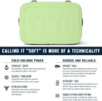 YETI Hopper Flip 18 Portable Cooler, Key Lime