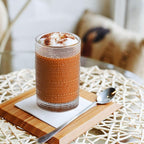 15 Oz Glass Cups with Lids and Straws, Vintage Embossed Glassware for Whiskey Cocktail Beer, Iced Coffee Cup with Lid (2 PACK)