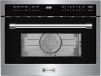 AAOBOSI 24 Inch Built in Microwave Convection Oven,1.6 Cu.Ft Wall Microwave Ovens Air Fryer Combos(upgraded), 1000Watt Power Sensor&Auto Cook, 12 Cooking Modes, Drop Down Door,Stainless Steel