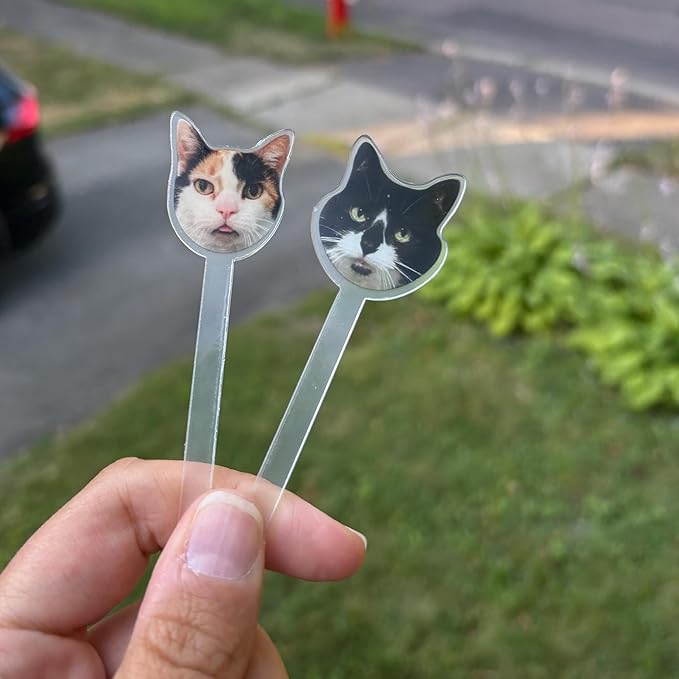 Personalized Dog Drink Stirrers, Custom Wedding Pet Illustration Acrylic Sticks for Wedding Cocktails, Unique Party Favors & Reception Decor Style 2