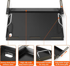 Stanbroil Full Size Griddle Insert for Most 2-Burner Gas Grill, Universal Flat Top Griddle for Weber, Royal Gourmet, Napoleon, Char-Broil, Cuisinart, Nexgrill, Dyna-Glo, Monument Grills and More