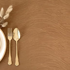 maxmill Harvest Swirl Design Table Cloth Waterproof Wrinkle Resistance Heavy Weight Soft Tablecloth for Fall Harvest Thanksgiving Dinning Tabletop Decoration Square 70 x 70 Inch, Fall Leaf