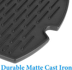 7583 Griddle for Weber Q200, Q220, Q2000, Q2400 Q2000N Gas Grills, 396000 396001 566001 566002 566014, BBQ Accessories for Weber Q200 Series Grill, Cast Iron,1 Pack