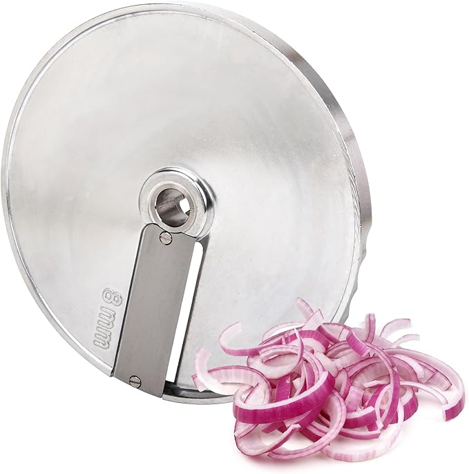 TK Universal Disc Replacement for Half and Round Hopper - Vegetable Chopper - Slicer 8mm for Slicing
