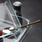 9×9in Square Glass Baking Dish, 2.4QT Glass Baking Pan, Baking Dishes for Oven