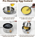 TAKOO 3-in-1 Electric Egg Cooker for Hard Boiled Eggs Poacher, Omelet Maker & Vegetable Steamer, Holds 14