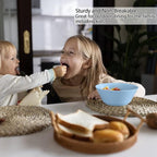 32 Ounce Cereal Bowls, Unbreakable Wheat Straw Fiber Bowl, Lightweight Kitchen Bowls Microwave & Dishwasher Safe BPA Free Bowls, E-Co Friendly Bowls Set for Cereal, Salad,Oatmeal, Soup,Snacks -6 Color