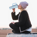 sweet grain 40 oz Tumbler with Handle and Straw, Stainless Steel Blue Leopard Print Tumbler and Straw Lid, Double Vacuum Cheetah Cup, Keeps Drinks Cold Up to 24 Hours