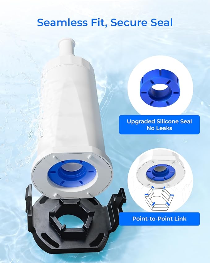 Waterdrop Coffee Filter, Replacement for Breville® Water Filter, Breville® Express Espresso Machine Water Filter, Breville® Barista Touch, Oracle® Touch BES990, TÜV SÜD Certified, 6 Packs