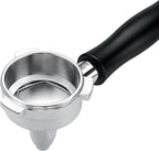 Normcore 54mm Tea Portafilter, Teapresso Portafilter with Black Anodized Aluminum Handle Fits 54mm Breville Sage Barista Machines