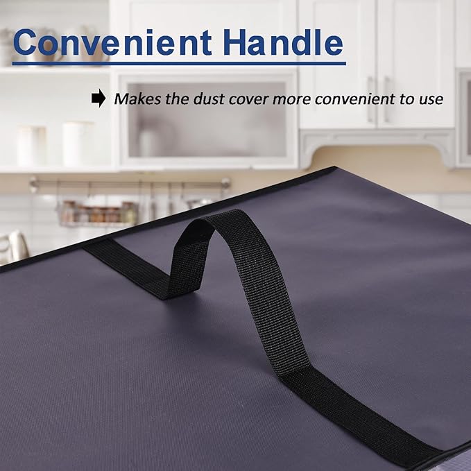 Coffee Maker Dust Cover for Ninja Pod & Grounds Specialty Single-Serve Coffee Maker PB051/PB051GB/PB051SG/PB051ST, Heavy Duty Waterproof Coffee Machine Protective Cover Case (Fog Purple)