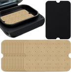 WMKGG Disposable Air Fryer Parchment Paper, 100 PCS Perforated Rectangular Air Fryer Liners for Ninja Foodi XL Smart FG551 6-in-1 Indoor Grill