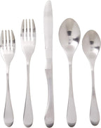 Knork Original Flatware Set, Silver Matte