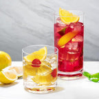 Amazing Abby - Probity - 12-Ounce Plastic Tumblers (Set of 6), Plastic Drinking Glasses, Reusable Plastic Cups, BPA-Free, Shatter-Proof, Dishwasher-Safe (Made of Plastic, NOT Glass)